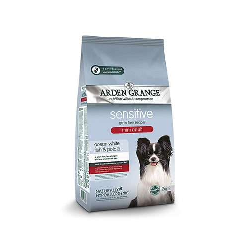 Arden Grange Mini Adult Sensitive Fish &amp; Potato 2kg Dry Dog Food