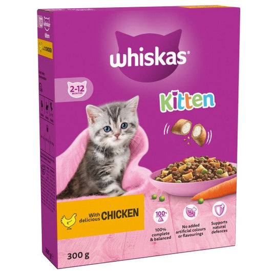 Whiskas Kitten With Delicious Chicken 6x300g