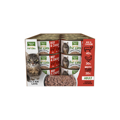 Natures Menu Beef &amp; Chicken Can 18 x 85g