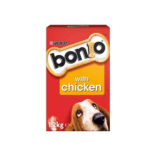 Bonio Dog Biscuits With Chicken 1.2kg