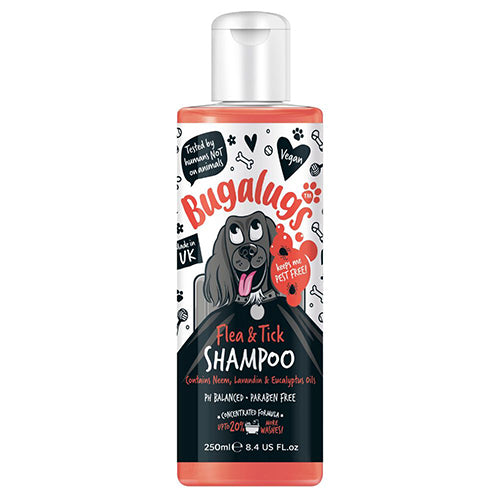 Bugalugs Flea &amp; Tick Dog Shampoo 