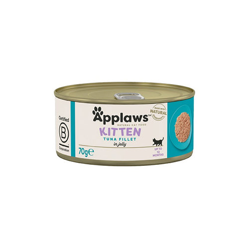 Applaws Kitten Tuna Fillet in Jelly 24 x 70g