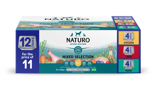 Naturo Adult Mixed Selection 12 x 400g