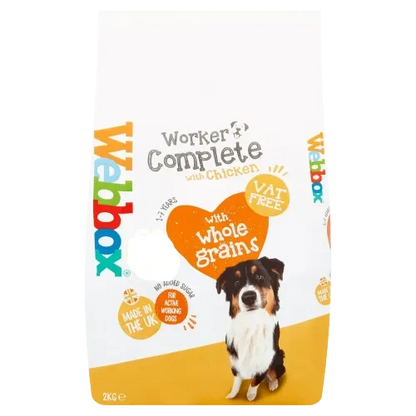 Webbox Complete Chicken 2kg Dry Dog Food