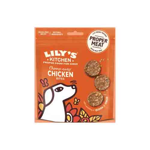 Lily’s Kitchen Chomp-Away Chicken Bites 8 x 70g