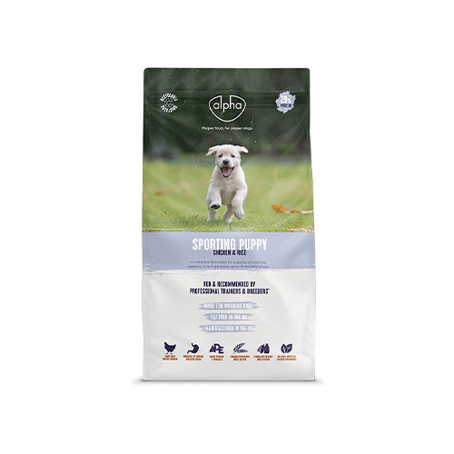 Alpha Sporting Puppy Chicken &amp; Rice 15kg