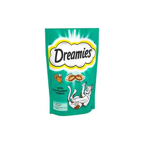 Dreamies With Tantalising Turkey 8 x 60g