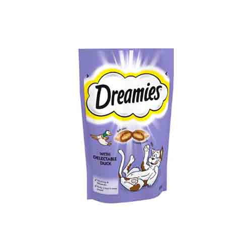 Dreamies With Delectable Duck 8 x 60g