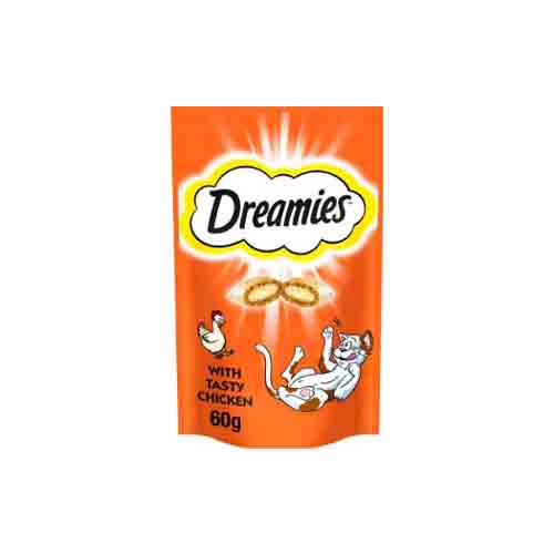 Dreamies With Tasty Chicken 8 x 60g