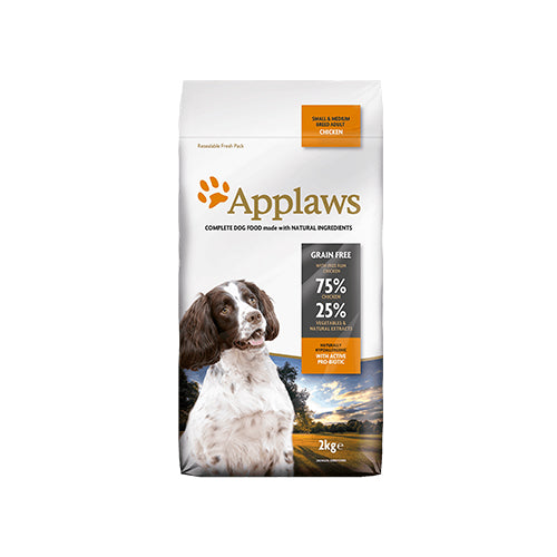 Applaws Adult Small Medium Breed With Chicken 2kg Dry Dog Food