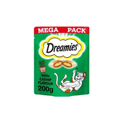 Dreamies with Catnip Mega Pack 6 x 200g