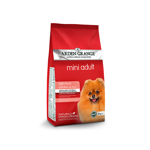 Arden Grange Mini Adult Chicken &amp; Rice 6kg Dry Dog Food