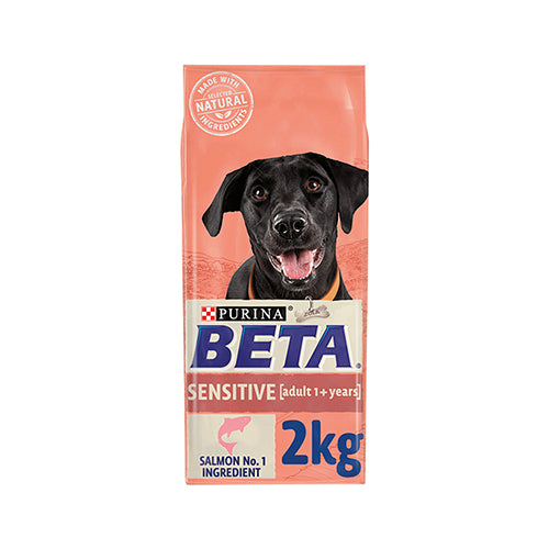 Purina BETA Adult Sensitive With Salmon 2kg Dry Dog Food