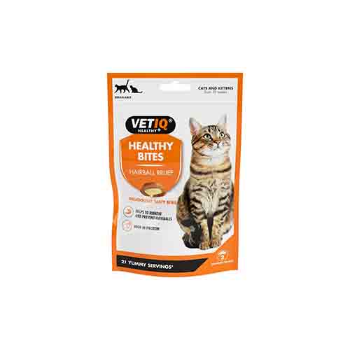 Vetiq Healthy Bites Hairball Relief 8 x 65g