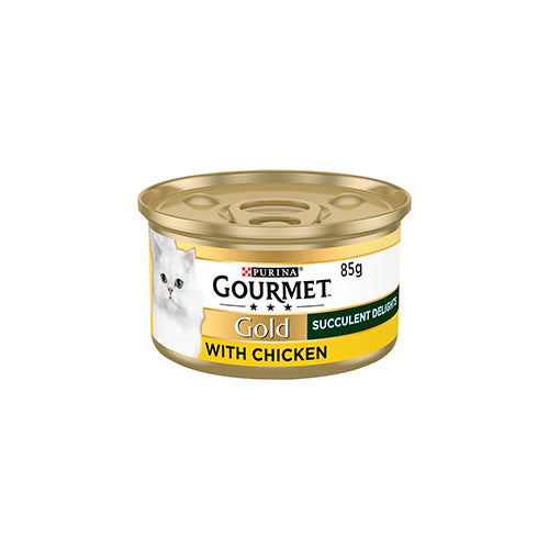 Gourmet Gold Succulent Delights with Chicken 12 x 85g