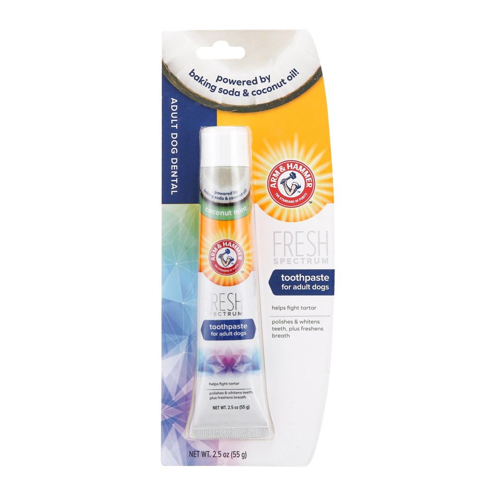 Arm &amp; Hammer Baking Soda &amp; Fresh Coconut Mint Toothpaste For Adult Dogs