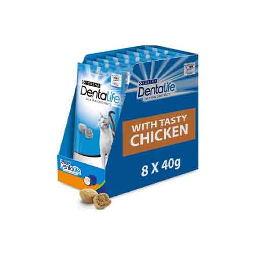 Purina Dentalife With Tasty Chicken 8 x 40g