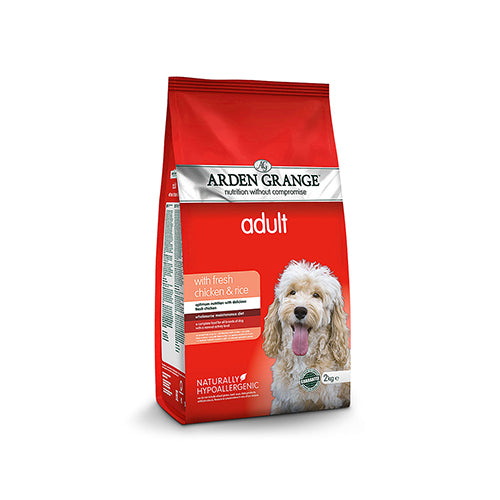 Arden Grange Adult With Chicken &amp; Rice 2kg Dry Dog Food