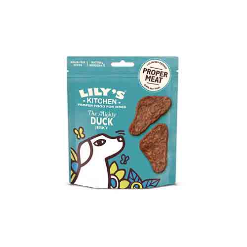 Lily’s Kitchen With Mighty Duck Mini Jerky 8 x 70g