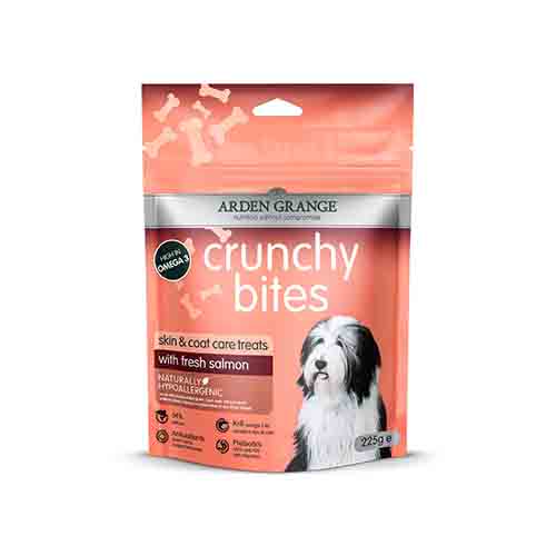 Arden Grange Crunchy Bites With Salmon 225g