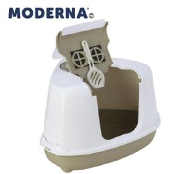 Moderna  Flip Cat Loo 56cm - Hooded Cat Litter Box with Scoop