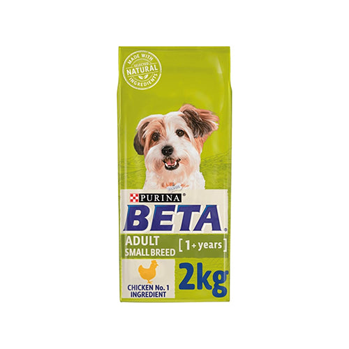 Purina Beta Adult Small Breed With Chicken 2Kg Dry Dog Food