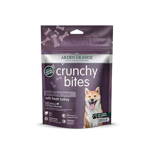 Arden Grange Crunchy Bites With Turkey 225g