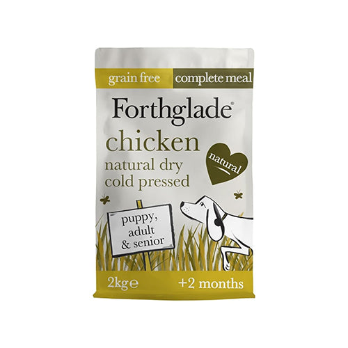 Forthglade Grain Free Chicken Cold Pressed 2kg Dry Dog Food