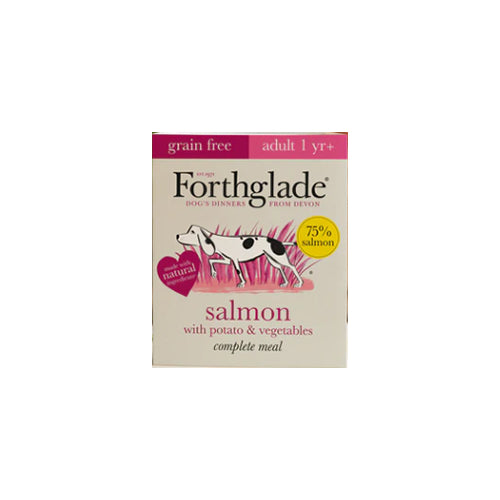 Forthglade Adult Grain free With Salmon &amp; Vegetable 18x395g