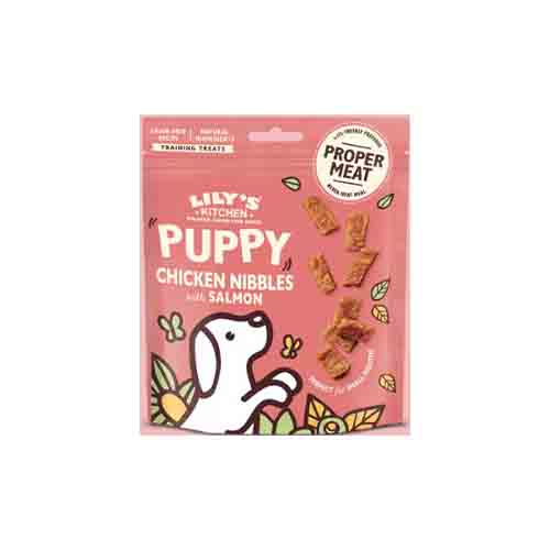 Lily’s Kitchen Puppy Chicken Nibbles with Salmon 8 x 70g