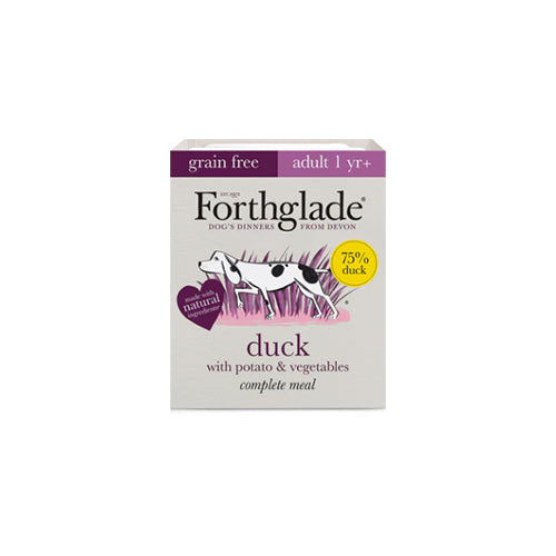 Forthglade Adult Grain Free With Duck, Potato &amp; Vegetables 18 x 395g