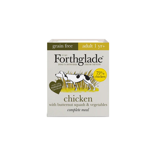 Forthglade Adult Grain Free With Chicken &amp; Vegetables 18 x 395g