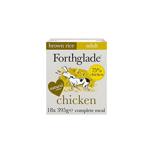 Forthglade Adult Chicken with Brown Rice &amp; Vegetables 18 x 395g