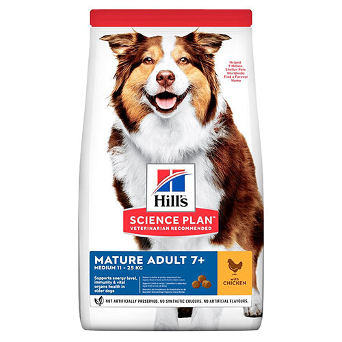 Hills Science Plan Mature 7+ Medium With Chicken 2.5kg