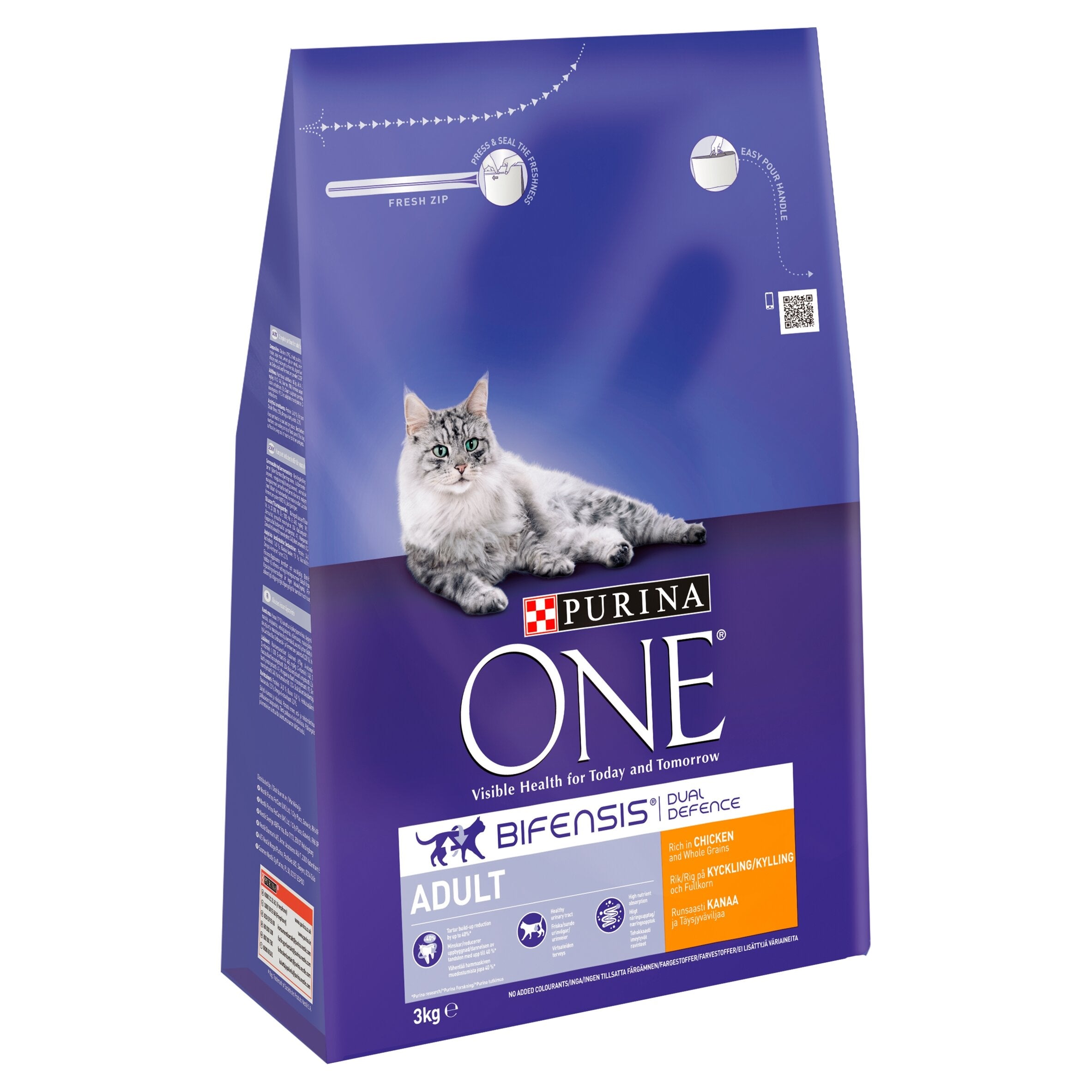 Purina One Bifensis Adult Rich In Chicken 3kg