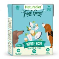 Naturediet Feel Good White Fish with Rice &amp; Potato 18x390g