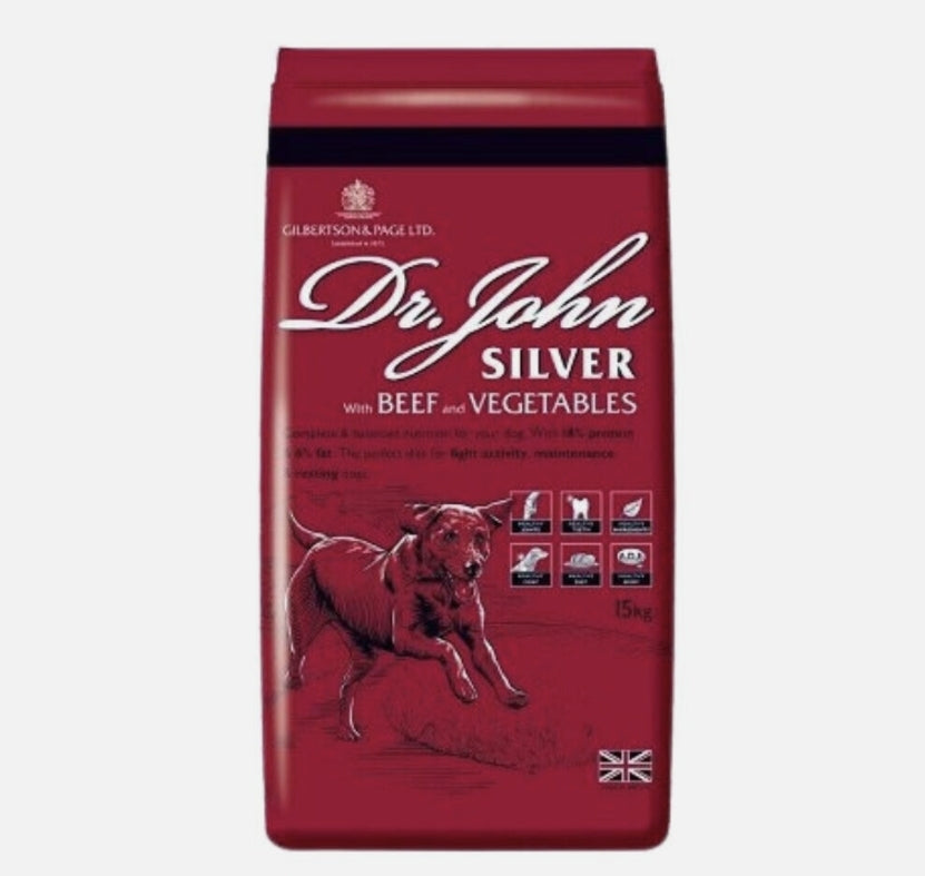 Dr. John Silver with Beef &amp; Vegetable 15kg