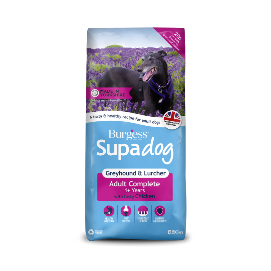 Burgess Supadog Greyhound & Lurcher Chicken 12.5kg Dog Food