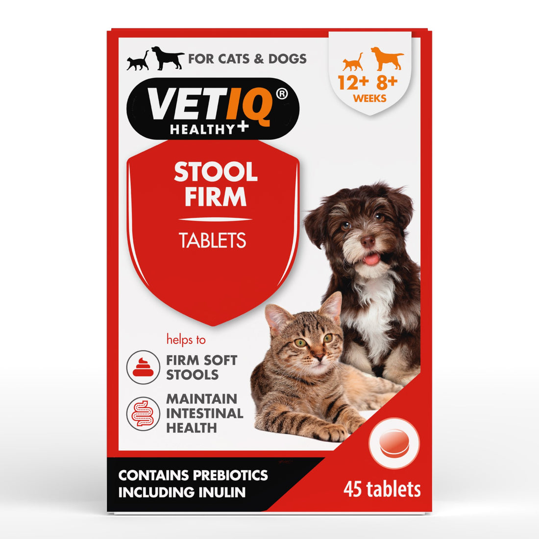 Vetiq Stool Firm For Cats &amp; Dogs 45 Tablets