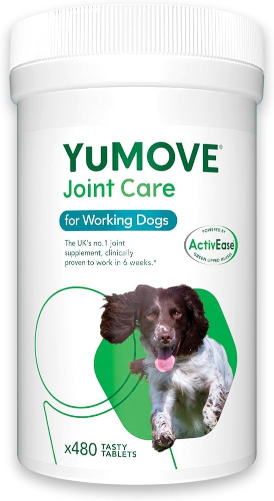 YuMOVE Joint Care For Working Dogs 480 Tablets