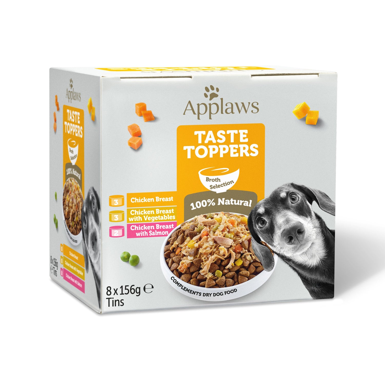 Applaws Taste Toppers Broth Selection 8x156g