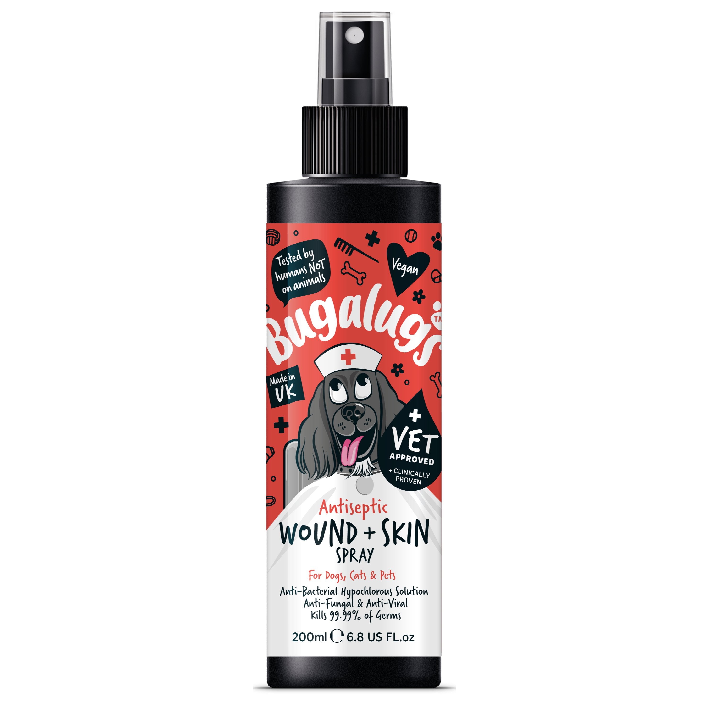 Bugalugs Antiseptic Wound &amp; Skin Spray 200ml