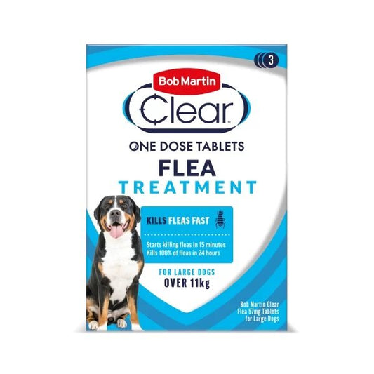 Bob Martin Clear Flea 3 Tablets For Large Dog