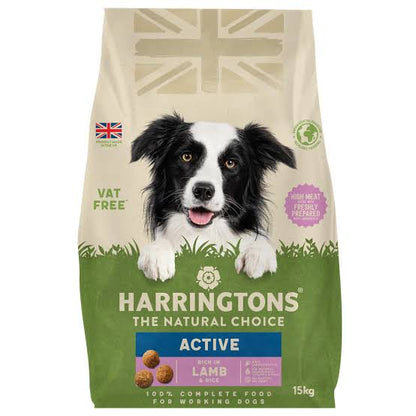 Harringtons Active Worker Complete Lamb &amp; Rice 15kg