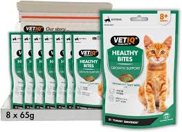 VETIQ Healthy Bites Growth Support 8+ Weeks 8 x 65g