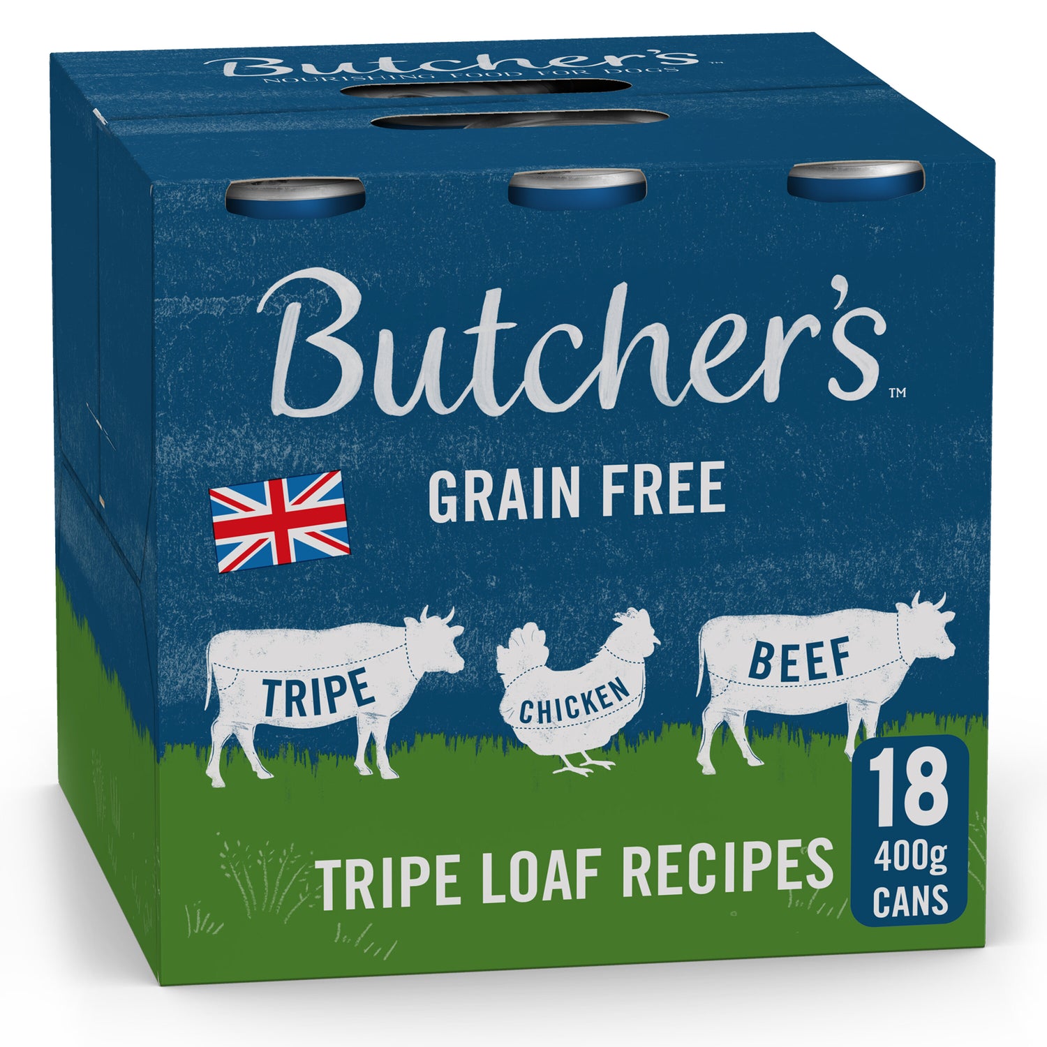 Butchers Grain Free Tripe Loaf Recipes 18x400g