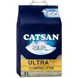 Catsan 5L Ultra Clumping Odour Control | Catsan Cat Litter 5l