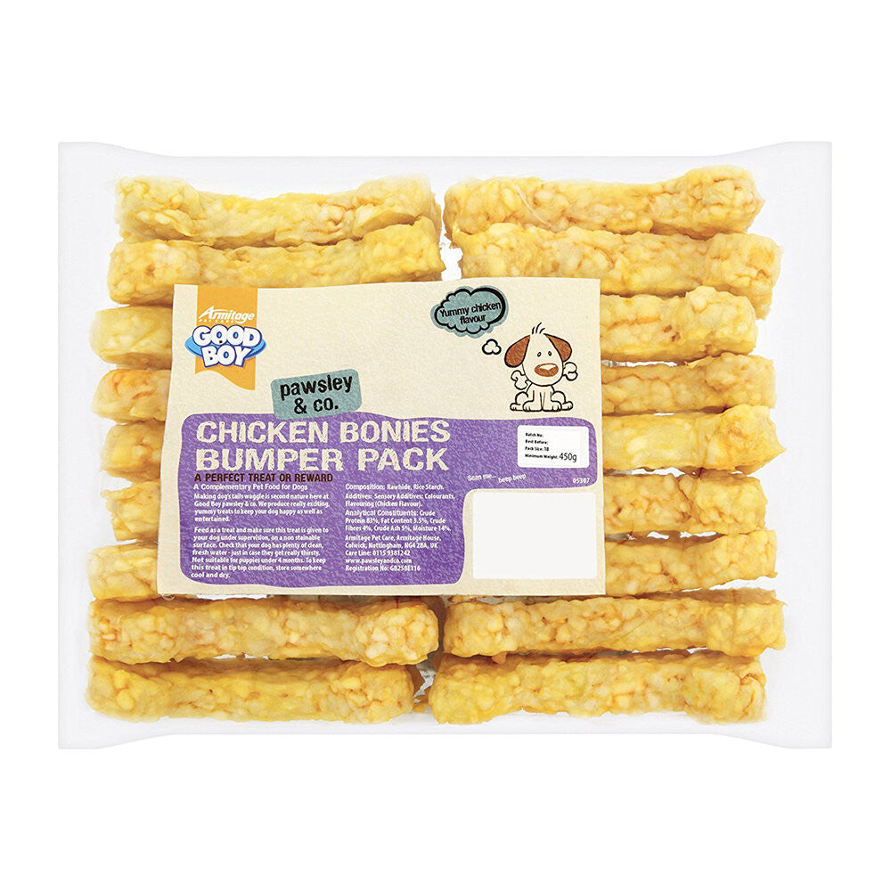 Good Boy 450g Chicken Flavour Bonies - Dog Treat