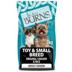 Burns Adult Small &amp; Toy Breed Chicken &amp; Rice  2kg - Dry Dog Food