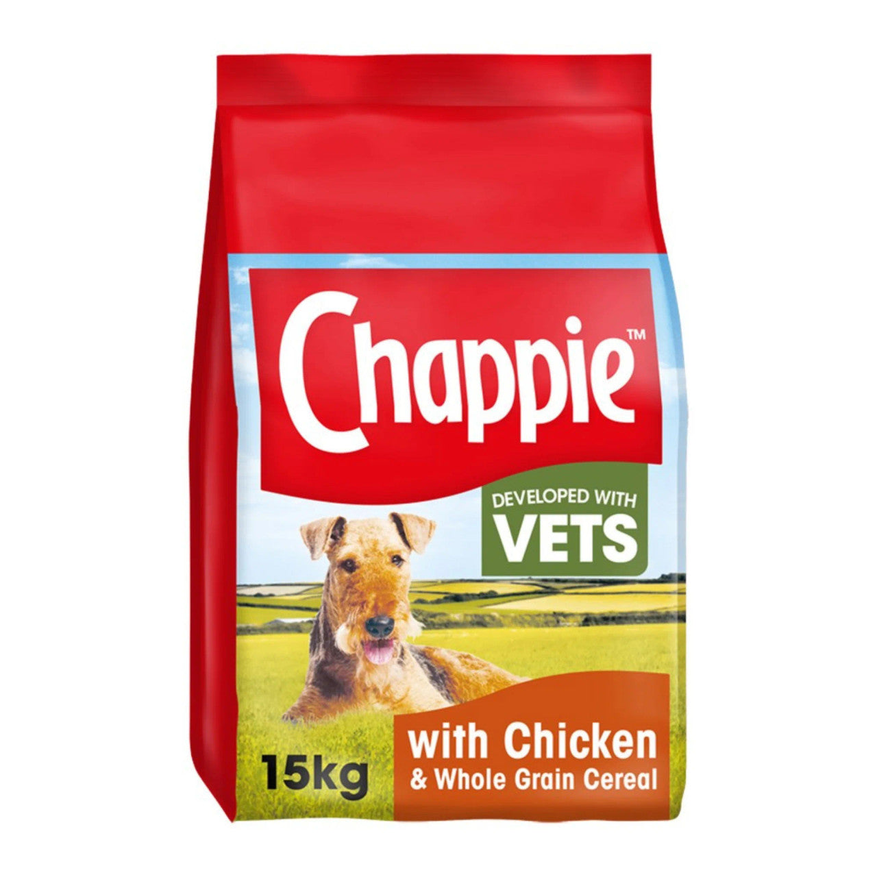 Chappie Adult Dog Chicken &amp; Whole Grain Cereal 15kg - Dry Dog Food